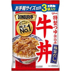DONBURI亭 3食パック 牛丼 120g×3