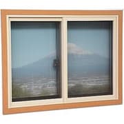 PTKQ [簡易内窓 防カビ抗菌剤入り 大きい窓用（高さ～1830mm、巾～1830mm） 木目ライトオーク]