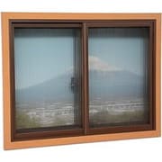 PTKR [簡易内窓 防カビ抗菌剤入り 大きい窓用（高さ～1830mm、巾～1830mm） ダークオーク]