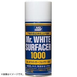 B511 Mr.ホワイトサーフェイサー1000 170ml [プラモデル用塗料]