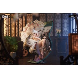 Amazon | Animester 画狐 墨離 墨上離卿Ver. 1/7スケール PVC&木材&紙製 塗装済み完成品フィギュア |  フィギュア・ドール 通販