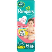 パンパース さらさらケア・テープ スーパージャンボ M52枚（6-11kgまで） [紙オムツ テープタイプ]