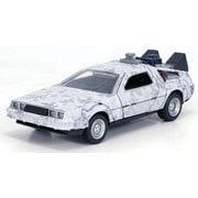 34785 バック・トゥ・ザ・フューチャー 1/32スケール PART1 氷漬け デロリアン [ダイキャストミニカー]