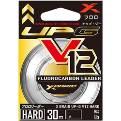 XBRAID UP-G LEADER V12 HARD 30m 19LB 4号