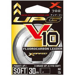 XBRAID UP-G LEADER V10 SOFT 30m 14LB 3号