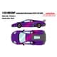 EM336P 1/43 ランボルギーニ Murcilago LP670-4 Super Veloce 2009 プレアデス2 [レジンキャストミニカー]