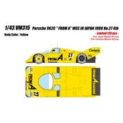 VM315 1/43 ポルシェ 962C FROM A WEC IN JAPAN 1988 No.27 4位 [レジンキャストミニカー]