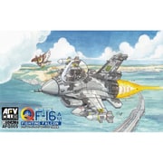 AFQ005 デフォルメ飛行機 F-16A ファイティングファルコン [組立式プラスチックモデル]