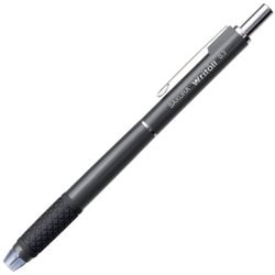 ダブルノック シャープペン ライトル（Writoll） ダークグレー 0.3mm NS503W#44