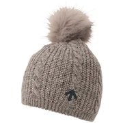 ウィメンズニットキャップ W KNIT CAP DWCWJC63 (MGY)杢グレー [ニットキャップ ビーニー]