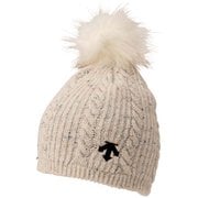 ウィメンズニットキャップ W KNIT CAP DWCWJC63 (LWT)ルミナスホワイト [ニットキャップ ビーニー]