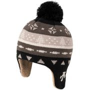 ジュニアニットキャップ JUNIOR KNIT CAP DWDWJC61 (BLK)ブラック [スキー キャップ ジュニア]