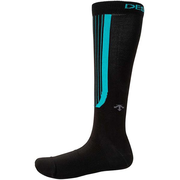 デサント DESCENTE3Dソックスエリート 3D SOX ELITE DWAWJB55 (BLK)ブラック 25-27cm [スキーソックス]Ω