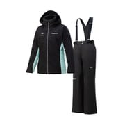 WOMEN'S SUIT DWWWJH80 BLK Mサイズ [スキーウェア 上下セット レディース]