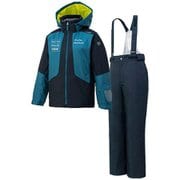 ジュニアスーツ JUNIOR SUIT DWJWJH90 (MLB)マリンブルー 130サイズ [スキーウェア 上下セット ジュニア]
