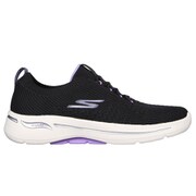 ゴー ウォーク アーチフィット-クリスタル ウェーブス GO WALK ARCH FIT-CRYST 124882 BKL 23cm [ウォーキングシューズ レディース]