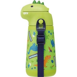 ディノサウルス ダイカットストローステンレスボトル 370ml SSH4D