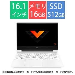 ゲーミングノートPC/Victus Gaming Laptop 16-r0000 G1モデル/16.1型/Core i7-13700HX/GeForce RTX 4070/メモリ 16GB/SSD 512GB/Windows 11 Home/セラミックホワイト 80B00PA-AAAT