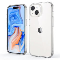 ESR Zero Clear Case, Compatible with iPhone 15 Plus [iPhone 15 Plus対応 ミリタリーグレードTPUソフトケース]
