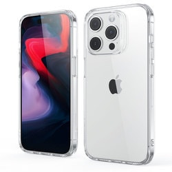 ESR Zero Clear Case, Compatible with iPhone 15 Pro Max [iPhone 15 Pro Max対応 ミリタリーグレードTPUソフトケース]