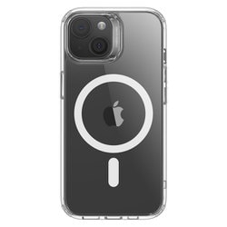 ESR Classic Hybrid Case （HaloLock）, Compatible with iPhone 15 - Clear [iPhone 15対応 Magsafe対応 ミリタリーグレード軽量ケース]