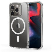 ESR Classic Hybrid Case （HaloLock）, Compatible with iPhone 15 Pro [iPhone 15 Pro対応 Magsafe対応 ミリタリーグレード軽量ケース]