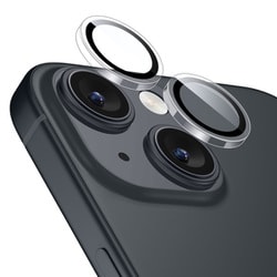 ESR Armorite Camera Lens Protectors, Compatible with iPhone 15/15 Plus - Clear [iPhone 15/15 Plus対応 9H硬度 強化ガラスカメラレンズプロテクター]