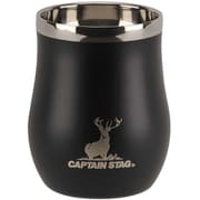 UE-3588 [アウトドア コップ マグカップ 香る 真空二重タンブラー 240ml 保温保冷 ステンレス製 ブラック]
