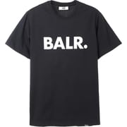 B1112.1048 [BRAND STRAIGHT T-SHIRT Jet Black Mサイズ]