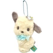 191267-24 サンリオキャラクターズ ボールチェーン付 ぬいぐるみマスコット プリティバースデー Ver. ポチャッコ [キャラクターグッズ]