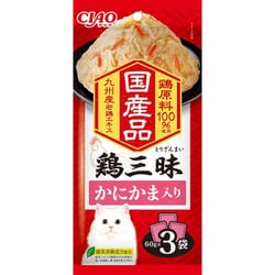 IC-534 [CIAO 鶏三昧 かにかま入り 60g×3袋]