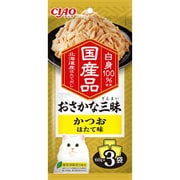 IC-416 [CIAO おさかな三昧 かつお ほたて味 60g×3袋]