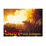 ゴジラ グリーティングカード 81 Enjoy your summer [キャラクターグッズ]