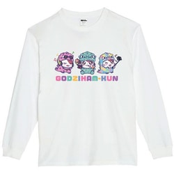 ゴジハムくん シティポップ ロングTシャツ M [キャラクターグッズ]
