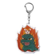 ゴジラ＆ハム太郎 キーホルダー A ゴジラ [キャラクターグッズ]