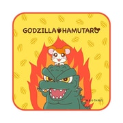 ゴジラ＆ハム太郎 ミニタオル [キャラクターグッズ]