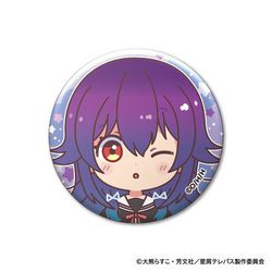 星屑テレパス むにきゃらバッジ A. 小ノ星海果 [キャラクターグッズ]