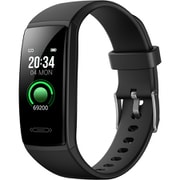 スマートウォッチスリム ブラック GH-SMWB-BK