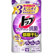 トップ クリアリキッド 抗菌部屋干し フレッシュフローラルの香り 詰替 500g [洗濯洗剤]