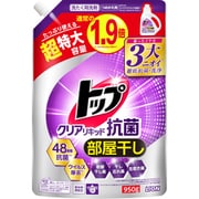 トップ クリアリキッド 抗菌部屋干し フレッシュフローラルの香り 詰替 超特大 950g [洗濯洗剤]