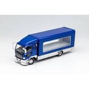 KS063-135 1/64 三菱FUSOトラック アウトリガーライズトラック ブルー [ダイキャストミニカー]