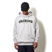UNIVERSITY LOGO HOODIE SWEATS cac-01-2310-02 GRAY Lサイズ [アウトドア パーカー メンズ]