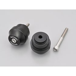 ヘビーウエイトバーエンドミラーアダプター カラー：マットブラック サイズ：M6 39689