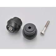 ヘビーウエイトバーエンドミラーアダプター カラー:マットブラック サイズ:M6 39691