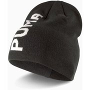 ESS クラシック カフレス ビーニー 023433 01 Puma Black-Puma White [ニットキャップ ビーニー]