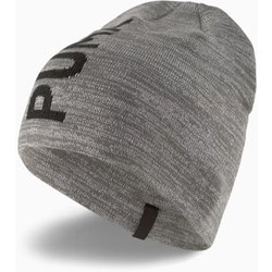 ESS クラシック カフレス ビーニー 023433 05 Medium Gray Heather-Puma Black [ニットキャップ ビーニー]