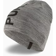 ESS クラシック カフレス ビーニー 023433 05 Medium Gray Heather-Puma Black [ニットキャップ ビーニー]