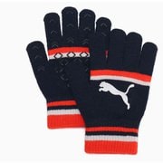 キャットロゴ マジックグローブ 041798 06 Peacoat-High Risk Red Mサイズ [サッカー グローブ]