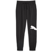 トレーニング ビッグ キャット ウーブンパンツ ウーブンP 524584 01 PUMA Black-PUMA White Mサイズ [フィットネス ロングパンツ メンズ]
