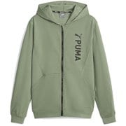 FIT DOUBLE ニット フルジップF 524674 44 Mサイズ [フィットネス パーカー メンズ]